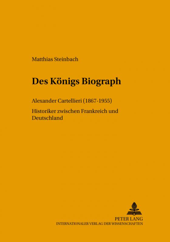 Cover-Bild Des Königs Biograph