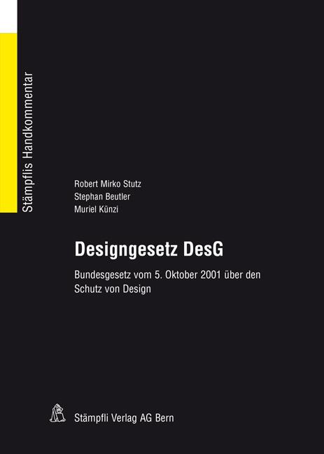 Cover-Bild Designgesetz DesG