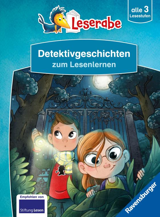 Cover-Bild Detektivgeschichten zum Lesenlernen - Schritt für Schritt Lesen lernen - Leserabe 1. Klasse - Erstlesebuch alle 3 Stufen - Erstlesebuch für Jungen ab 6 Jahren