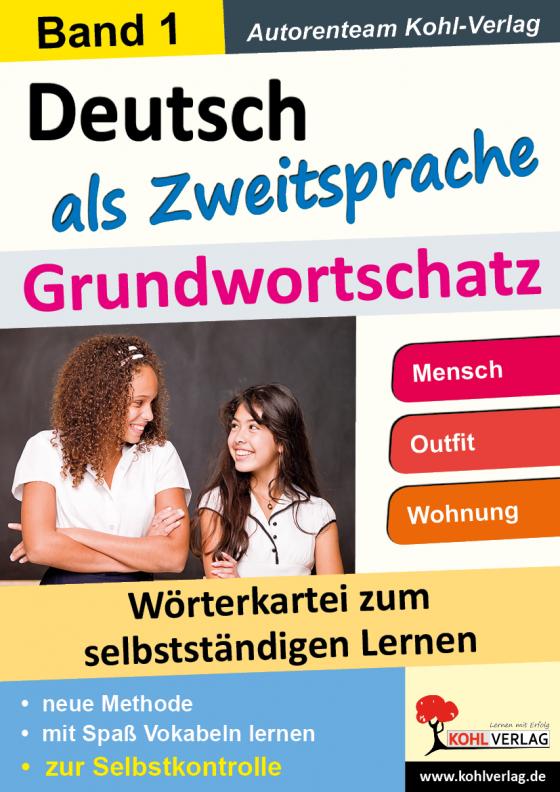 Cover-Bild Deutsch als Zweitsprache - Grundwortschatz 1