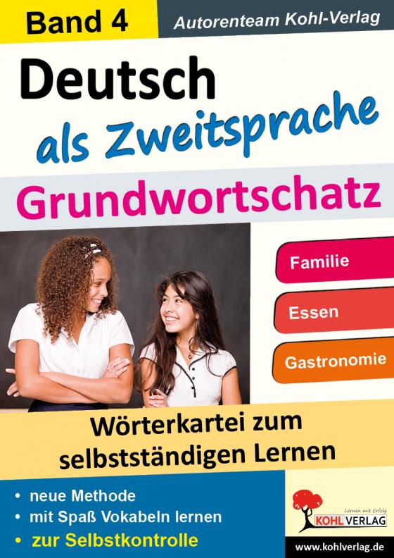 Cover-Bild Deutsch als Zweitsprache - Grundwortschatz 4