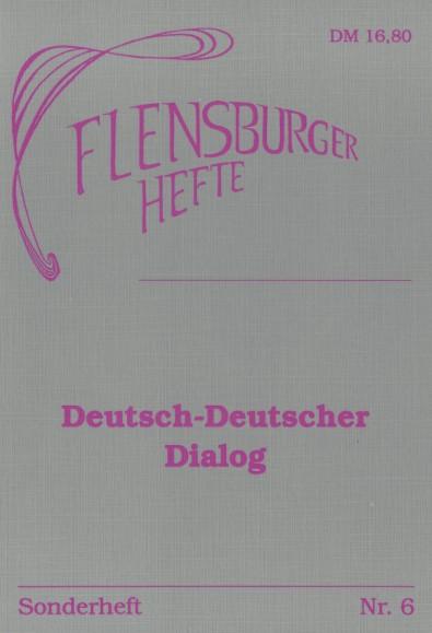 Cover-Bild Deutsch-deutscher Dialog