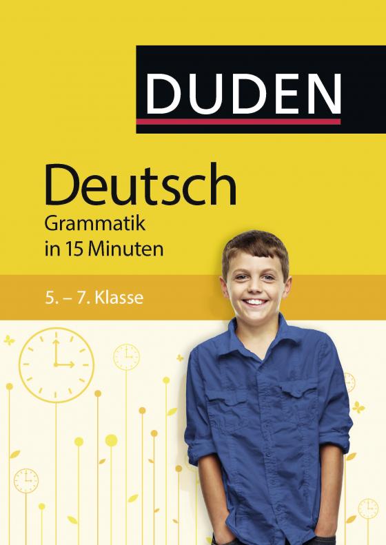 Cover-Bild Deutsch in 15 Minuten – Grammatik 5.-7. Klasse