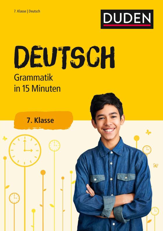 Cover-Bild Deutsch in 15 Minuten – Grammatik 7. Klasse