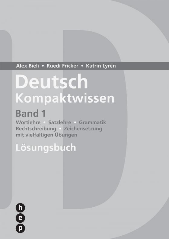 Cover-Bild Deutsch Kompaktwissen Band 1