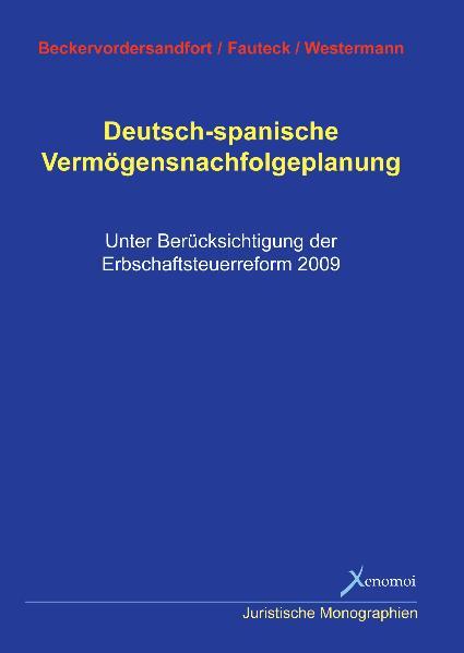 Cover-Bild Deutsch-spanische Vermögensnachfolgeplanung