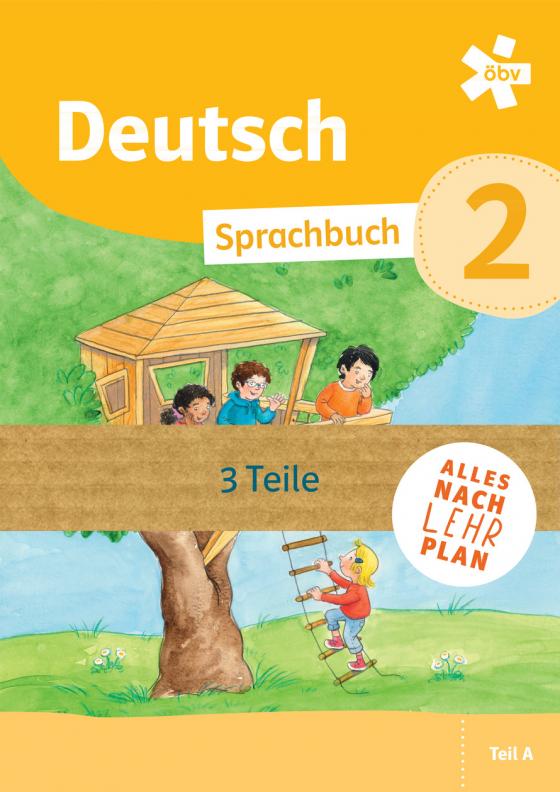 Cover-Bild Deutsch Sprachbuch 2, Schulbuch in drei Teilen