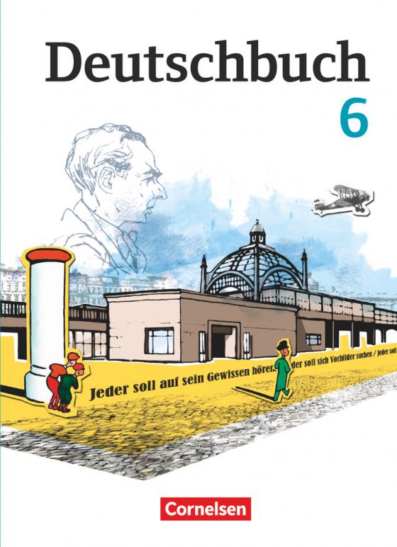 Cover-Bild Deutschbuch Gymnasium - Berlin, Brandenburg, Mecklenburg-Vorpommern, Sachsen, Sachsen-Anhalt und Thüringen - 6. Schuljahr