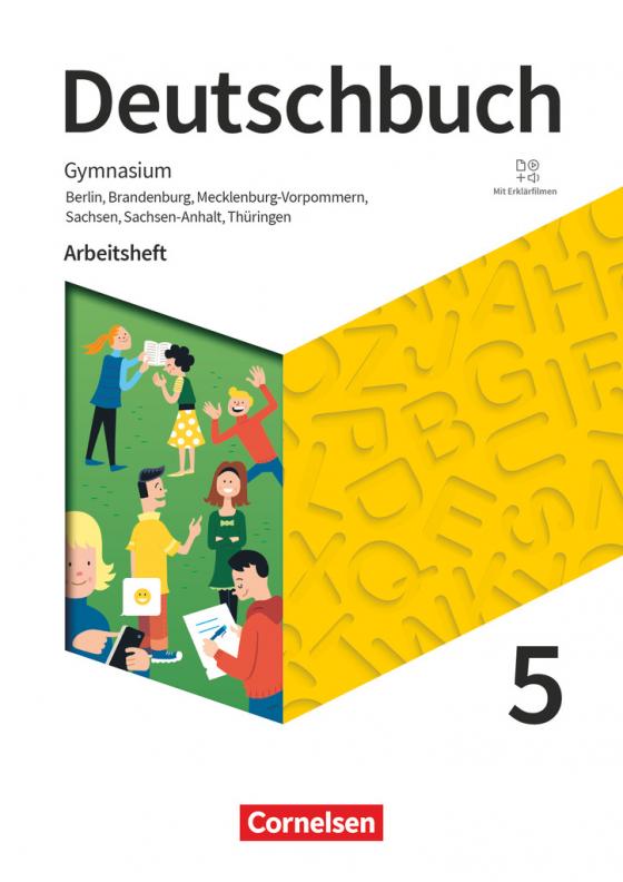 Cover-Bild Deutschbuch Gymnasium - Berlin, Brandenburg, Mecklenburg-Vorpommern, Sachsen, Sachsen-Anhalt und Thüringen - Neue Ausgabe - 5. Schuljahr