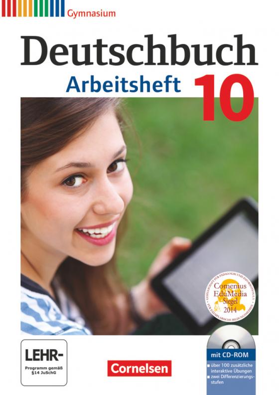 Cover-Bild Deutschbuch Gymnasium - Zu Allgemeine Ausgabe - Hessen, Niedersachsen, Nordrhein-Westfalen, Rheinland-Pfalz - 10. Schuljahr