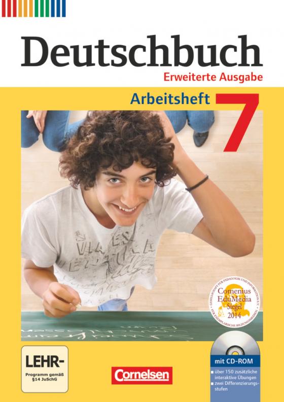 Cover-Bild Deutschbuch - Sprach- und Lesebuch - Zu allen erweiterten Ausgaben - 7. Schuljahr