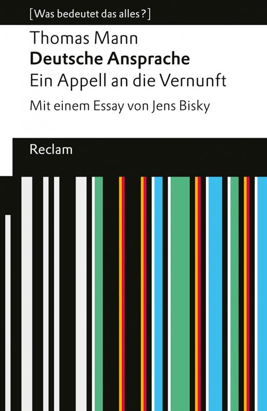 Cover-Bild Deutsche Ansprache. Ein Appell an die Vernunft