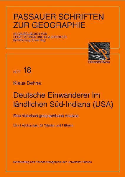 Cover-Bild Deutsche Einwanderer im ländlichen Süd-Indiana (USA)