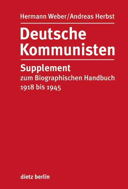 Cover-Bild Deutsche Kommunisten