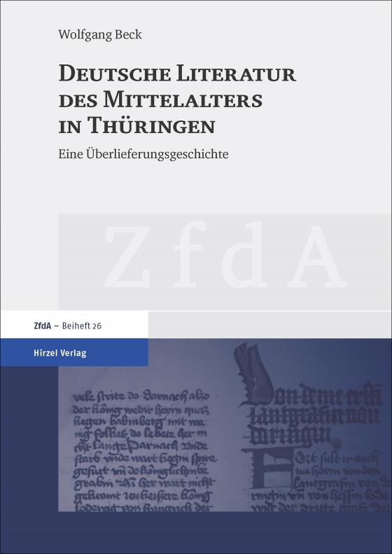 Cover-Bild Deutsche Literatur des Mittelalters in Thüringen