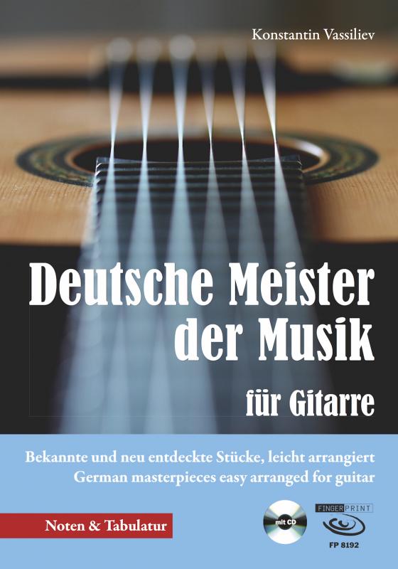 Cover-Bild Deutsche Meister der Musik für Gitarre