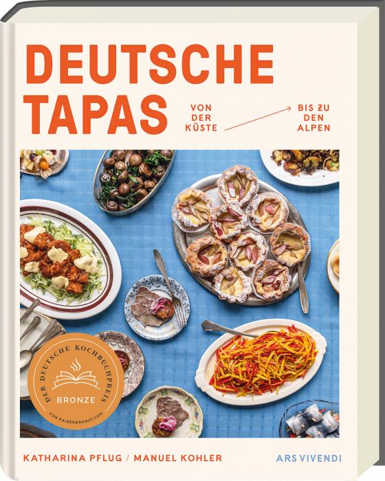 Cover-Bild Deutsche Tapas - Von der Küste bis zu den Alpen - Deutscher Kochbuchpreis 2024 Bronze