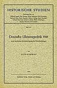 Cover-Bild Deutsche Ukrainepolitik 1918