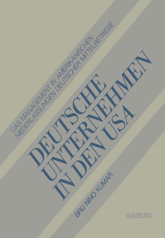 Cover-Bild Deutsche Unternehmen in den USA