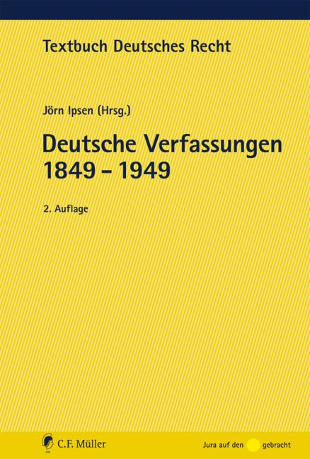 Cover-Bild Deutsche Verfassungen 1849 - 1949