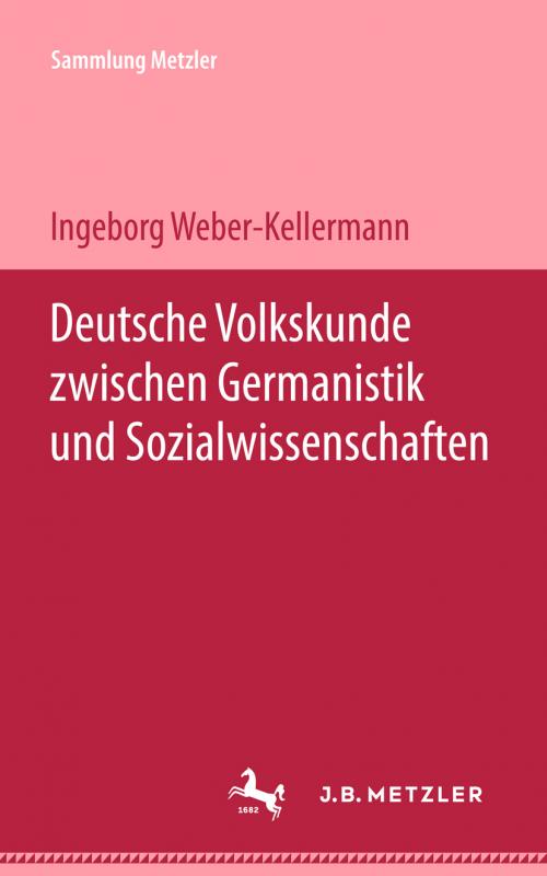 Cover-Bild Deutsche Volkskunde zwischen Germanistik und Sozialwissenschaften