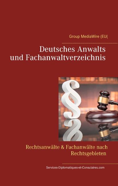 Cover-Bild Deutsches Anwalts und Fachanwaltverzeichnis