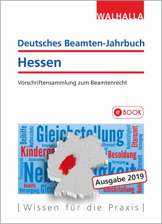 Cover-Bild Deutsches Beamten-Jahrbuch Hessen Jahresband 2019