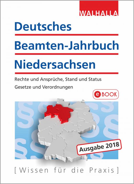 Cover-Bild Deutsches Beamten-Jahrbuch Niedersachsen Jahresband 2018