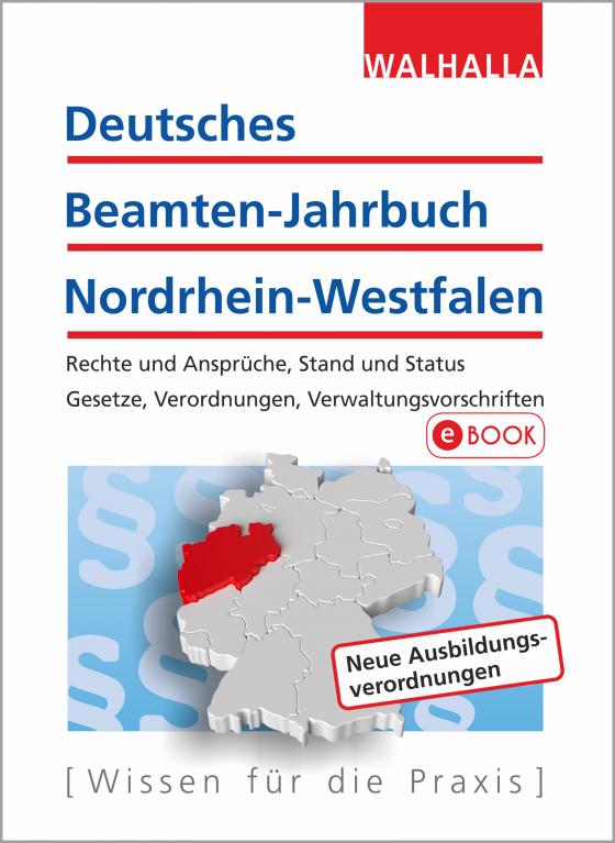 Cover-Bild Deutsches Beamten-Jahrbuch Nordrhein-Westfalen Jahresband 2018