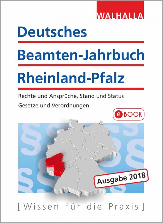 Cover-Bild Deutsches Beamten-Jahrbuch Rheinland-Pfalz Jahresband 2018