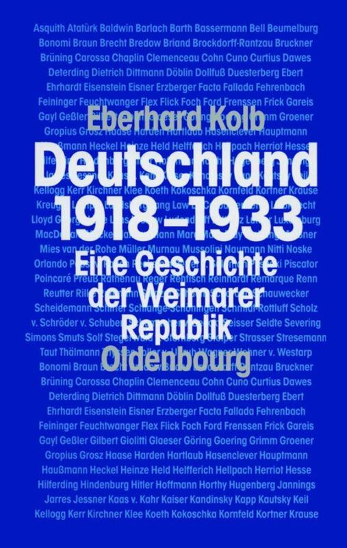 Cover-Bild Deutschland 1918-1933