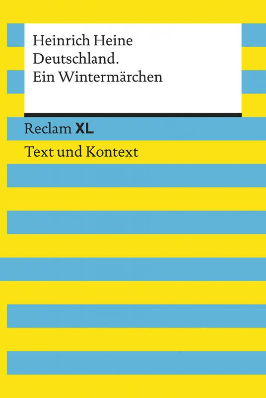 Cover-Bild Deutschland. Ein Wintermärchen. Textausgabe mit Kommentar und Materialien