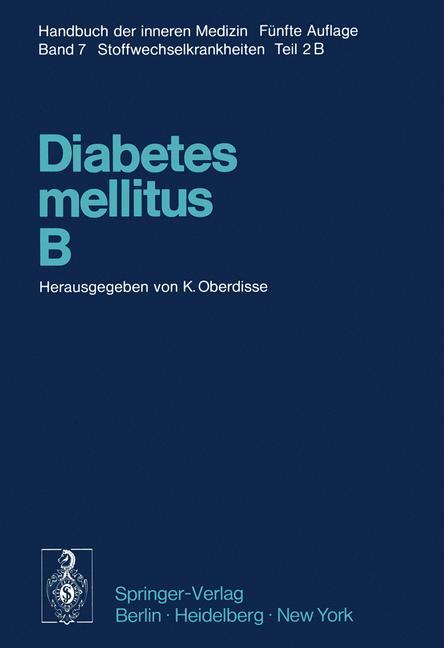 Cover-Bild Diabetes mellitus · B