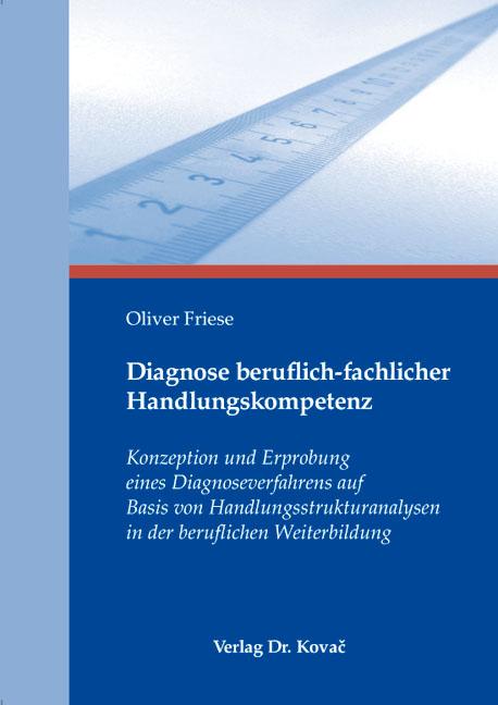 Cover-Bild Diagnose beruflich-fachlicher Handlungskompetenz