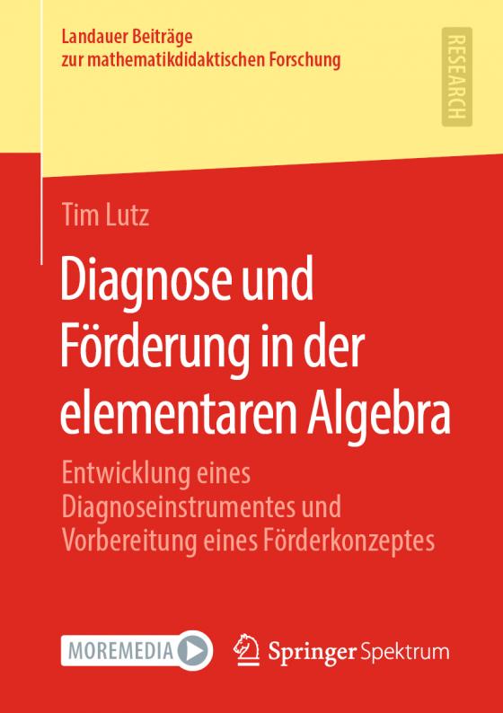 Cover-Bild Diagnose und Förderung in der elementaren Algebra