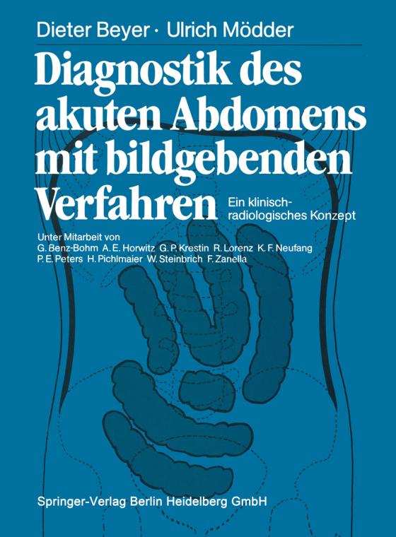 Cover-Bild Diagnostik des akuten Abdomens mit bildgebenden Verfahren