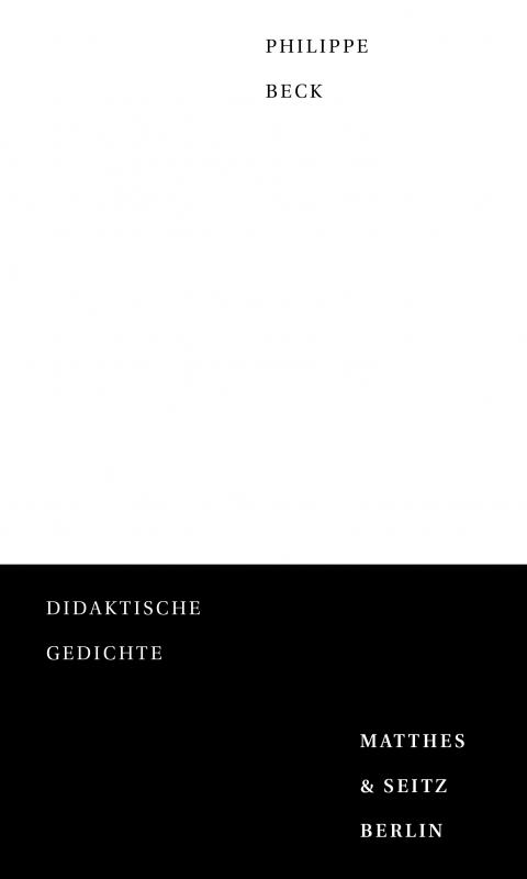 Cover-Bild Didaktische Gedichte