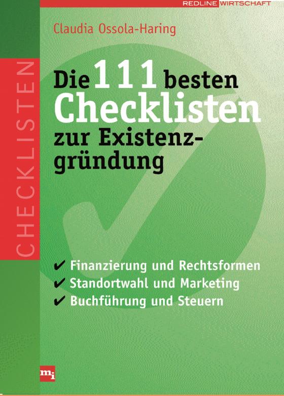 Cover-Bild Die 111 besten Checklisten zur Existenzgründung