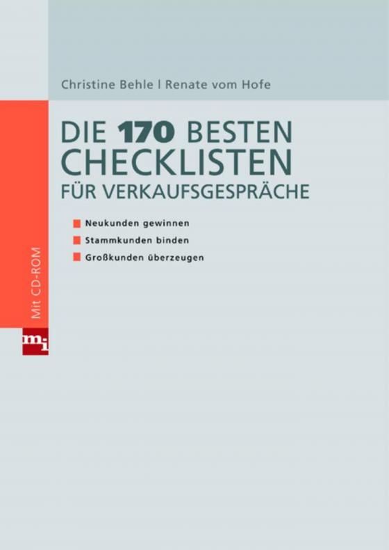 Cover-Bild Die 170 besten Checklisten für Verkaufsgespräche