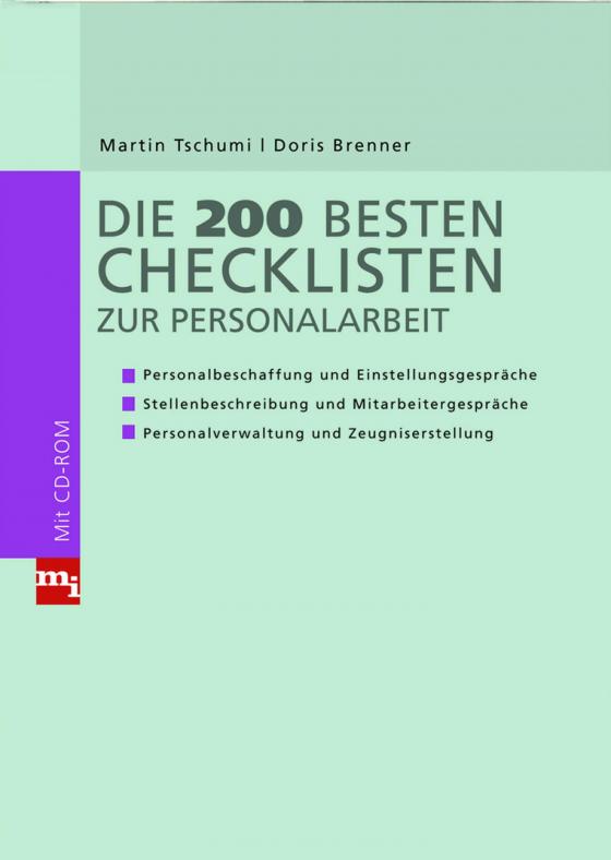 Cover-Bild Die 200 besten Checklisten zur Personalarbeit