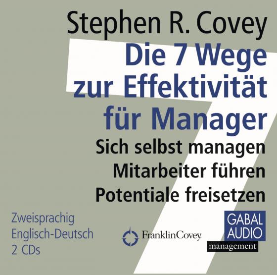 Cover-Bild Die 7 Wege zur Effektivität für Manager