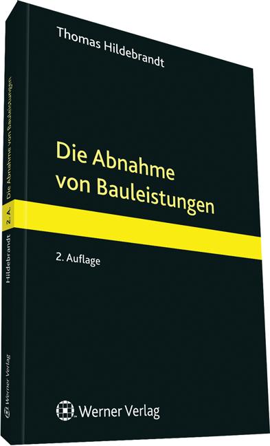 Cover-Bild Die Abnahme von Bauleistungen