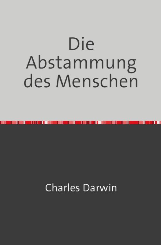 Cover-Bild Die Abstammung des Menschen