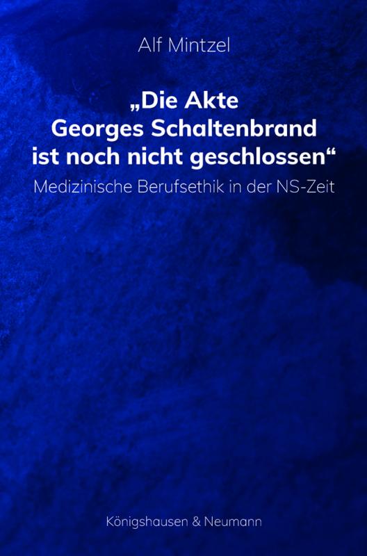 Cover-Bild Die Akte Georges Schaltenbrand ist noch nicht geschlossen