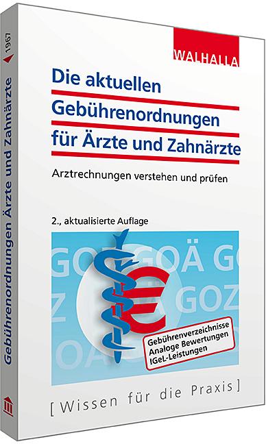 Cover-Bild Die aktuellen Gebührenordnungen für Ärzte und Zahnärzte