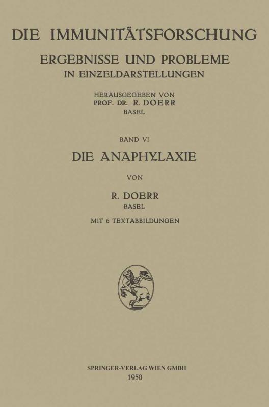 Cover-Bild Die Anaphylaxie