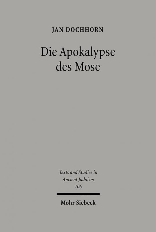 Cover-Bild Die Apokalypse des Mose