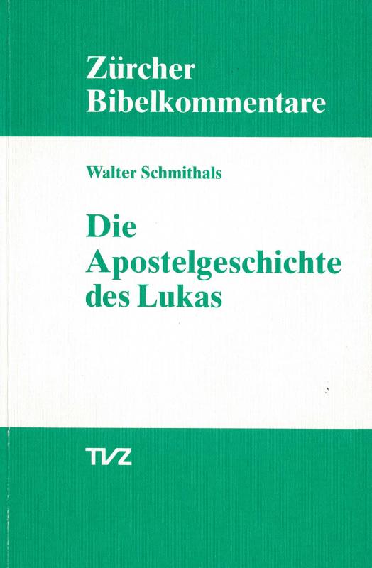 Cover-Bild Die Apostelgeschichte des Lukas