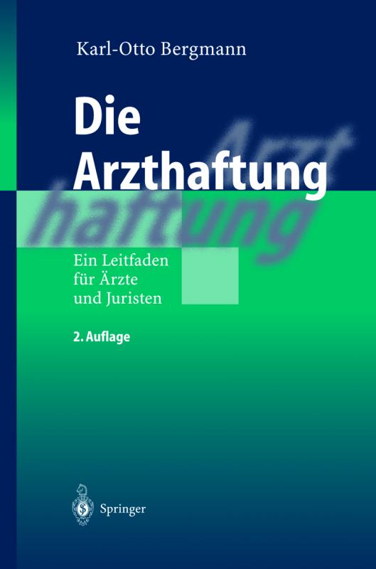 Cover-Bild Die Arzthaftung