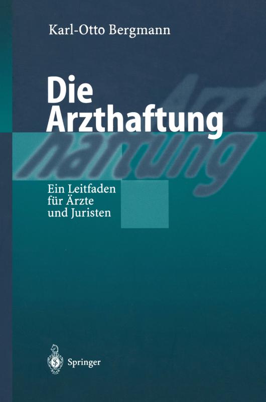 Cover-Bild Die Arzthaftung